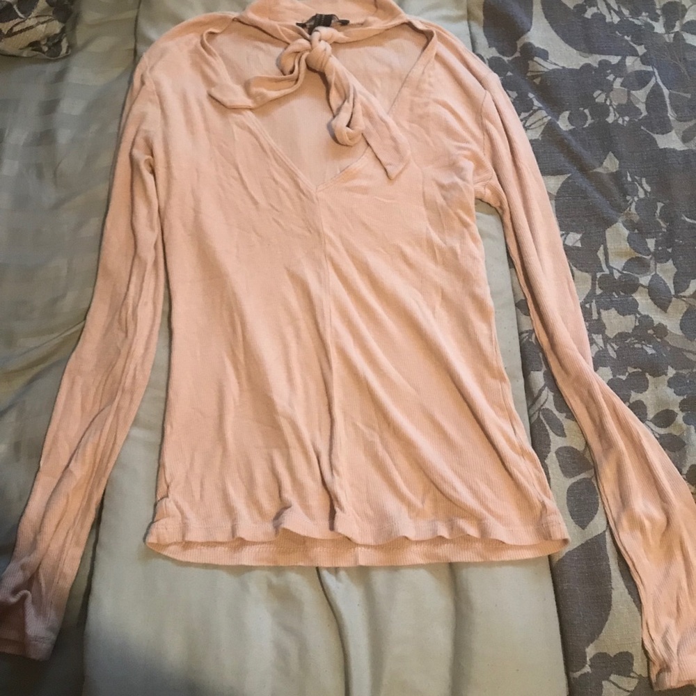 Long sleeve v neck